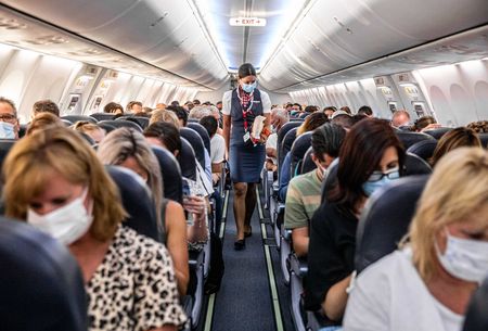 US asks court to reverse order banning airplane mask mandate to combat Covid