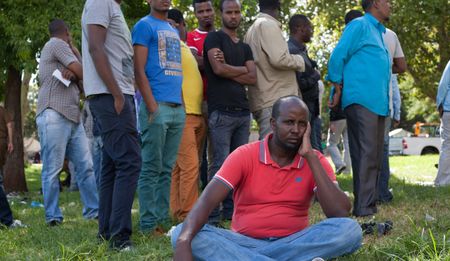 Between a war and looting, Somalis linger in Mayfair