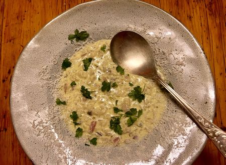 Riso pronto: Four cheese risotto