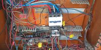 This electrical panel at Rooiwal wastewater treatment works has been out of order for five months, affecting many electrical functions in the plant. (Photo: Supplied)