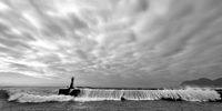 Kalk Bay Harbour during recent spring tide. Photographer: Charles Ratcliffe