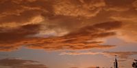 Sunset, out west… Berea, Durban: Saturday 2021.04.24