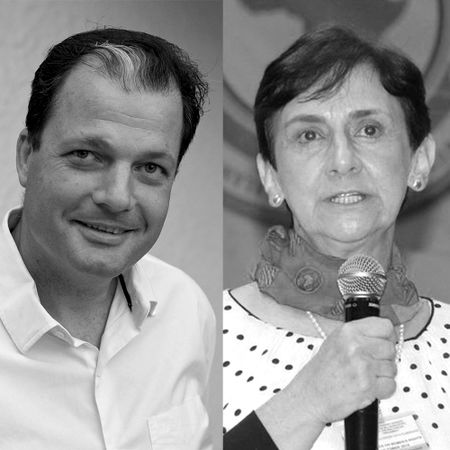 Dirk de Vos and Trudi Hartzenberg 