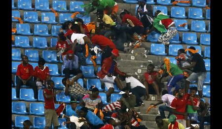 Guinea a break! Disgraceful fan behaviour sours AFCON semi-final
