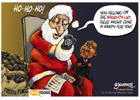 A lump of coal for Cyril