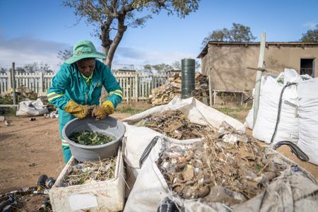 Meet the villagers working with the Kruger National Park to turn waste into profit