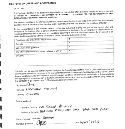 Evidence: IDT contractor in Health DG bribe scandal won suspect tender