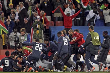 Yanks force a late draw against Slovenia. Oh, and get robbed of victory