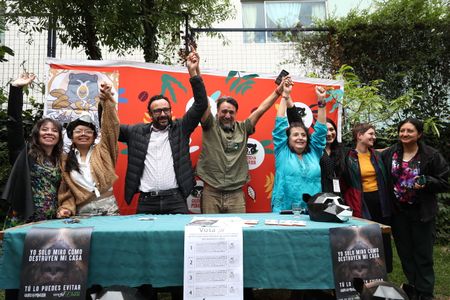 Ecuador votes to ban oil drilling in part of Amazon, mining outside Quito