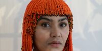 1 December 2020: “This [show] is as much about the bondage as it is about the many places in Cape Town that have built-in evil,” says artist Lady Skollie. (Photograph by Ihsaan Haffejee)