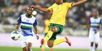Jayden Adams of South Africa during the 2026 Fifa World Cup qualifier against Lesotho at New Peter Mokaba Stadium on 21 March 2025 in Polokwane, South Africa. (Photo: Philip Maeta / Gallo Images)