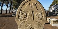 Headstone hand-cut in the local cemetery. Image: Chris Marais