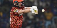 Heinrich Klaasen of Sunrisers Hyderabad plays a shot during the 2025 IPL match between Lucknow Super Giants and Sunrisers Hyderabad at Bharat Ratna Shri Atal Bihari Vajpayee Ekana Cricket Stadium on May 19, 2025, in Lucknow, India. (Photo by Prakash Singh/Getty Images)