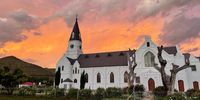 NG Church in Nieu Bethesda corner stone was laid by Mrs Weich and the edifice consecrated on 11 Feb 1905. Photographer: Nils Flaatten