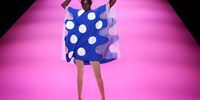  A model walks the runway at the Agatha Ruiz de la Prada fashion show during the Mercedes Benz Fashion Week Madrid at Ifema on February 15, 2024 in Madrid, Spain. (Photo by Pablo Cuadra/Getty Images)