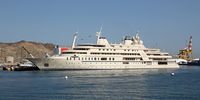 The Sultan of Oman’s yacht, Al Said. (Photo: Eduard Marmet / Creative Commons 2.0)
