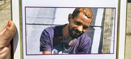 A month after ‘peacemaker’ was killed, the alleged murder weapon is still lying at the crime scene