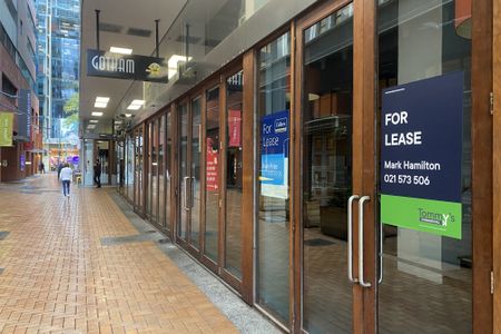 Empty Wellington shops send grim economic message to RBNZ hawks