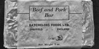 Beef and pork bar - early expedition food. Image: Supplied