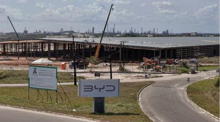 Exclusive: BYD brought hundreds of Chinese workers to Brazil on irregular visas