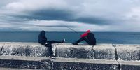  When the fish won't bite. Kalkbay. Image: Alan Glass