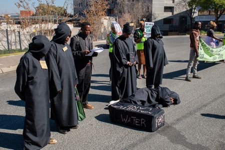 Climate activists protest against Sukuma Coal Mine Project