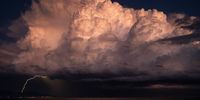Lightning strikes over italy’s coast and more from around the world