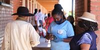 Elderly people in Bloemfonten showed up in numbers early in the morning to cast their ballot on 1 November 2021 during the local government elections. (Photo: Lihlumelo Toyana)