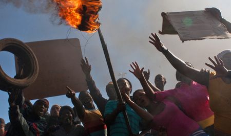 Zandspruit serves another burning delivery