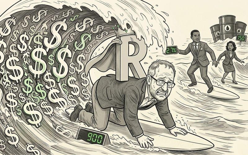 All hail the might rand (and thank the Fed)
