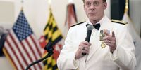 Adm. Michael S. Rogers, then director of NSA, speaks during Fort Meade's 100th Anniversary Gala Saturday, June 17, 2017 at Club Meade. (Photo: Steve Ruark/Flickr)