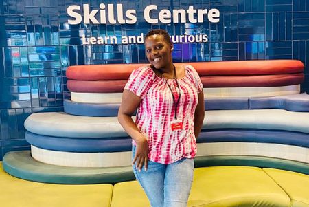 Entrepreneur Mpumelelo Pinky Mbhamali is on cloud nine after completing free digital training course