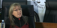 Gina Pieters, former Bosasa COO Angelo Agrizzi’s personal assistant, testifies at the Zondo Commission of Inquiry into State Capture. (Screenshot: Youtube / SABC)