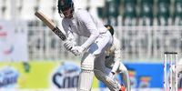 Marco Jansen of South Africa bats on during day three of the Second Test in the series between Pakistan and South Africa at Rawalpindi Cricket Stadium on October 22, 2025 in Rawalpindi, Pakistan. (Photo: Sameer Ali / Getty Images)