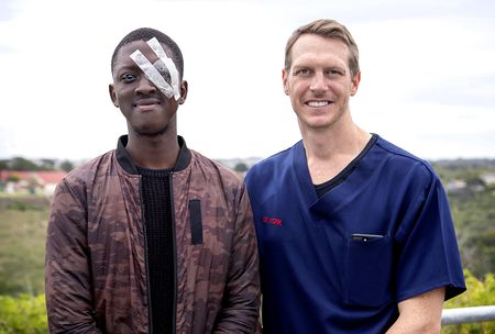 Determined PE man sees again after cornea transplant quest