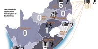 The number of cases under investigation in South Africa