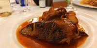 Pina’s famous duck (anatra all’arancia). (Photo: Tony Jackman)<br>