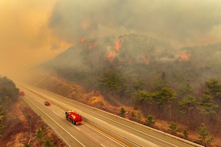 South Korea wildfires continue to rage as new evacuations ordered