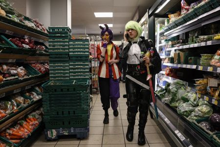 Inflation in UK shops falls close to zero