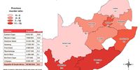 Crime stats – Provincial distribution of murder