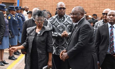 ‘Apartheid police feared that camera’ — Mbeki, Ramaphosa attend photographer Peter Magubane's funeral