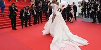 CANNES, FRANCE - JULY 07: Didi Stone Olomide attends the "Tout S'est Bien Passe (Everything Went Fine)" screening during the 74th annual Cannes Film Festival on July 07, 2021 in Cannes, France. (Photo by Kate Green/Getty Images)