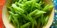 Pumpkin stems add sensational crunch to any salad or sarmie. It can even be substituted for pasta penne, when cut in the right shape! Just add a sauce of your choice. Photo: Nikki Brighton