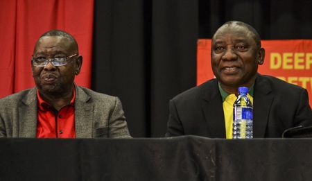 Cyril Ramaphosa dresses up as a communist—how the Deputy President made the SACP conference work for him
