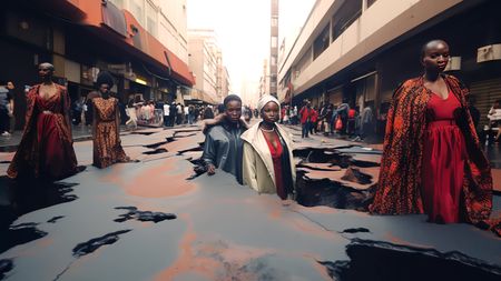 New worlds unfolding — how Thekiso Mokhele uses AI to reshape artistic labour
