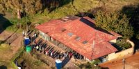 A few voters line up to cast their ballot in Soweto on Wednesday morning, 29 May 2024. (Photo: Julia Evans)