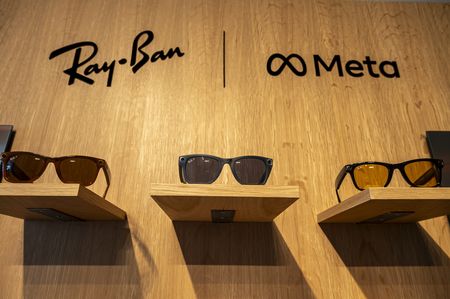 Meta Eyes Stake in Maker of Ray-Ban in Smart Glasses Push