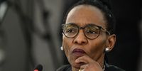 President of Supreme Court of Appeal Mandisa Maya at the interviews of the Chief Justice of South Africa held in Sandton on 2 February 2022. (Photo: Felix Dlangamandla / Daily Maverick)