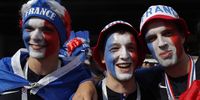 Supporters of France arrive to the FIFA World Cup 2018 group C preliminary round soccer match between Denmark and France at the Luzhniki Stadium in Moscow, Russia, 26 June 2018.  EPA-EFE/MAXIM SHIPENKOV