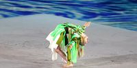 epa09406026 A dancer performs during the Closing Ceremony of the Tokyo 2020 Olympic Games at the Olympic Stadium in Tokyo, Japan, 08 August 2021.  EPA-EFE/WU HONG